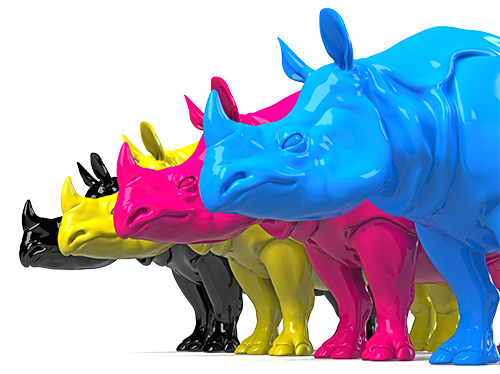 CMYK nashorn